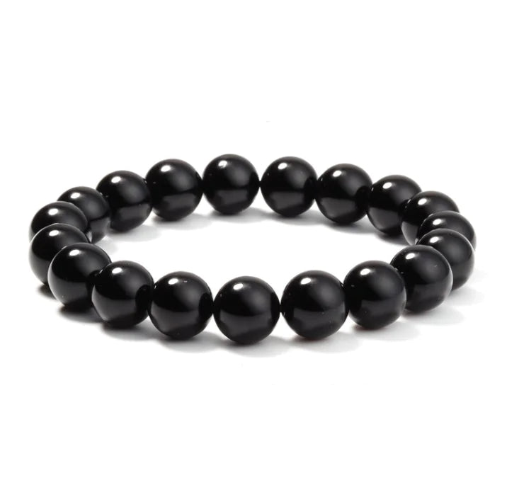 Armband aus schwarzem Onyx