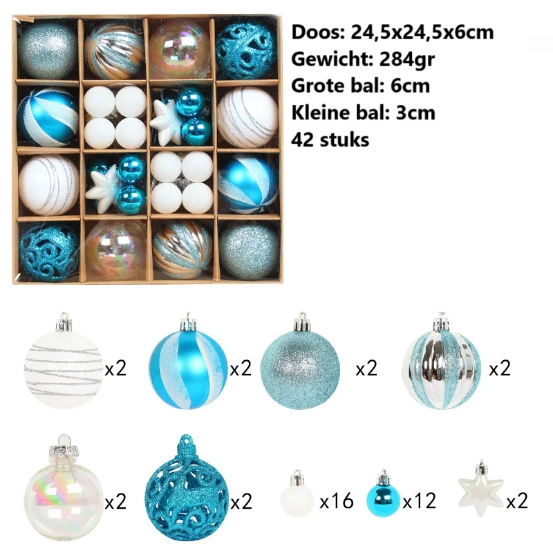 Merry Kerstballen Mix