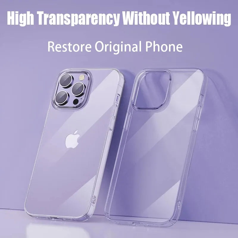 Coque transparente pour iPhone