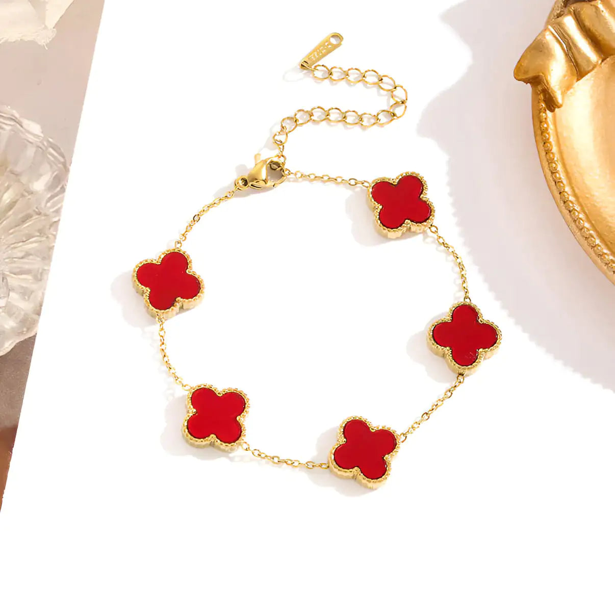 Fleava™ Kleeblatt-Armband