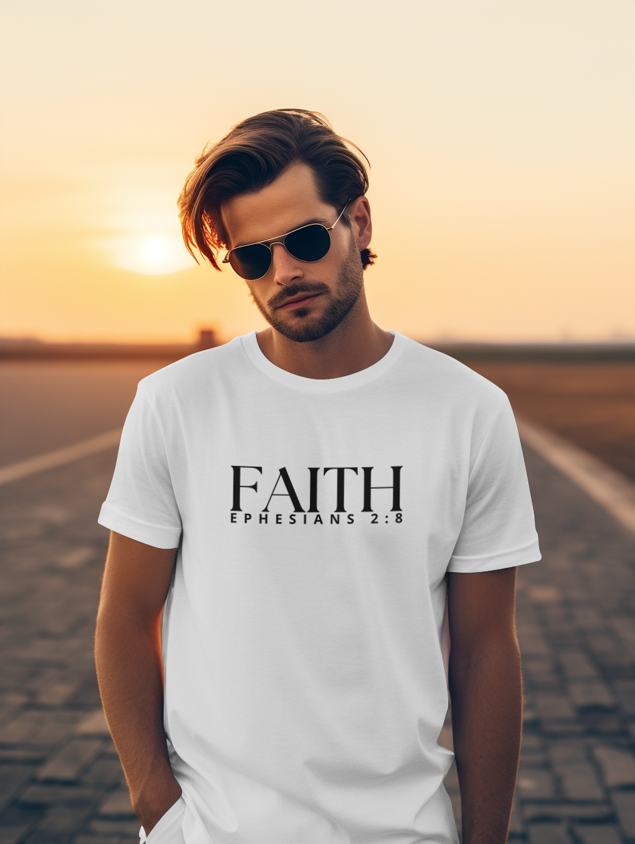 Tellon Unisex Classic Tee | Faith 2:8