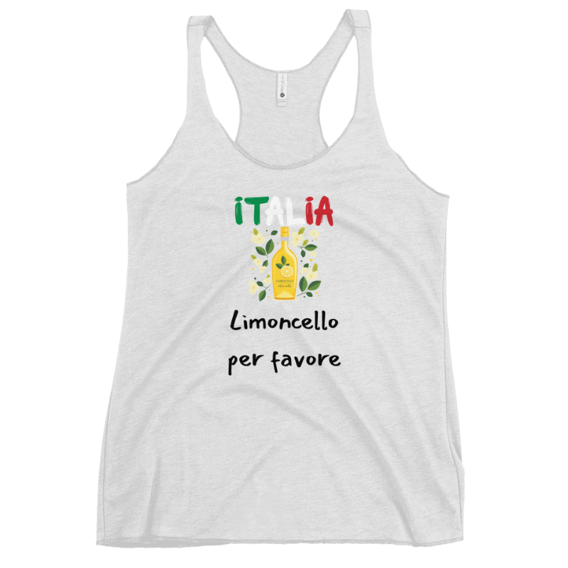 Tellon Racerback Tank Top | Limoncello