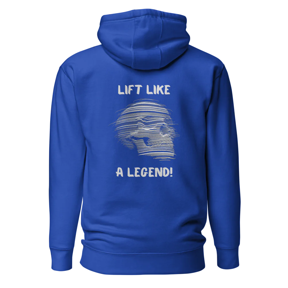 Tellon Unisex Premium Hoodie | Lift like a legend skull