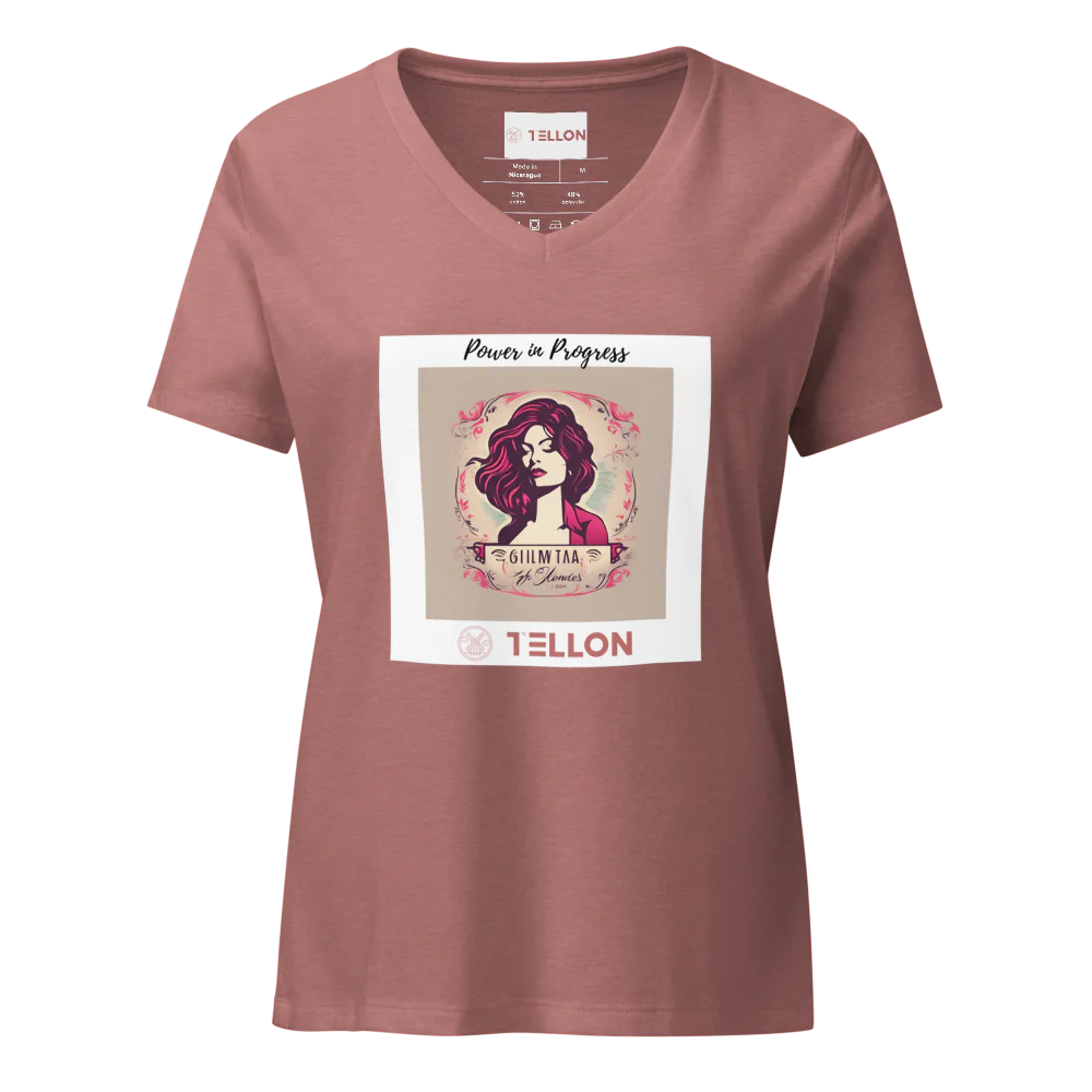 Tellon V-Neck T-Shirt | Power in Progress