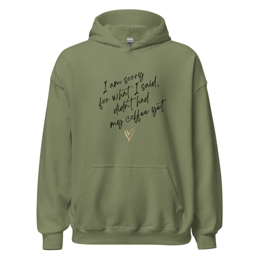 Tellon Unisex Heavy Blend Hoodie | I am sorry