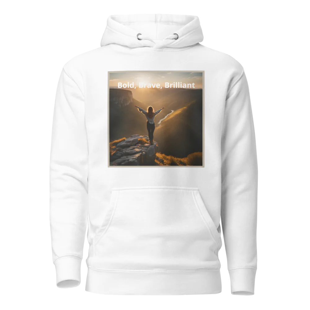 Tellon Unisex Premium Hoodie | Bold Brave Brilliant