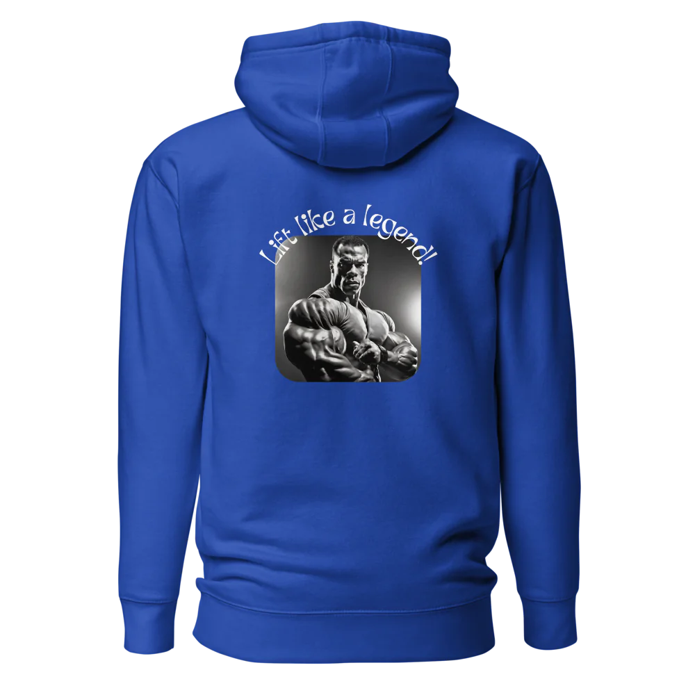 Tellon Unisex Premium Hoodie | Lift like a legend Kevin