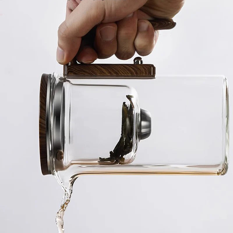 Intelligentes Teeservice aus Glas