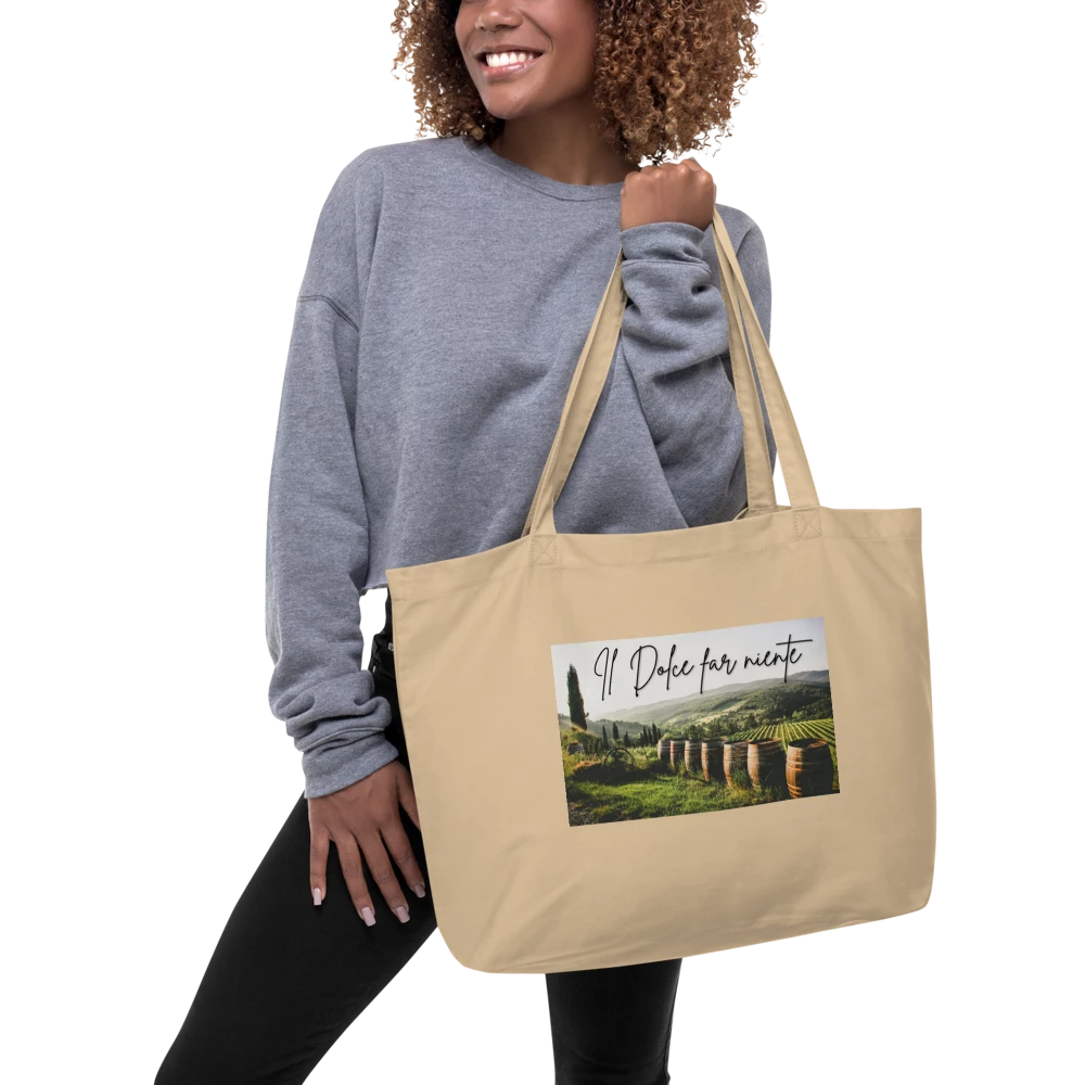 Organic cotton shopper Il Dolce Far Niente 2