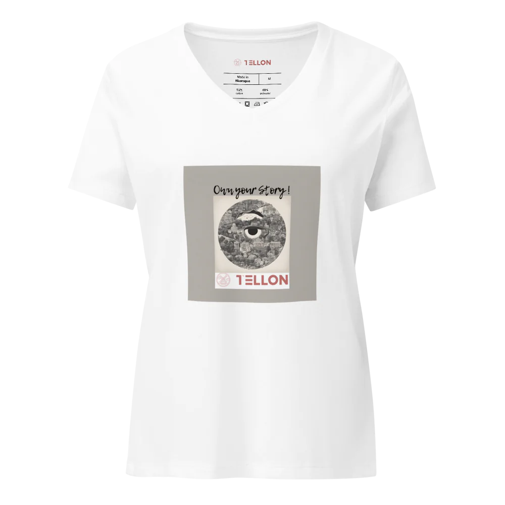 Tellon V-Neck T-Shirt | Own your Story