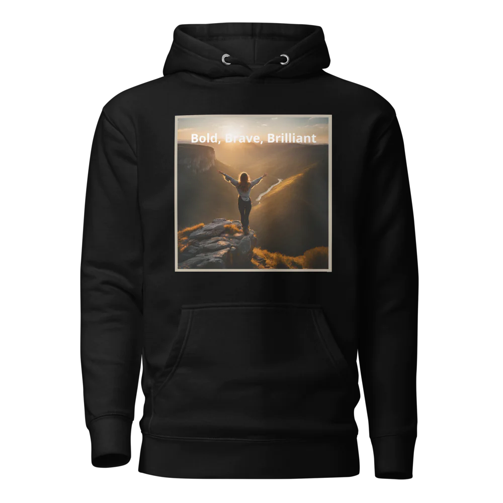 Tellon Unisex Premium Hoodie | Bold Brave Brilliant