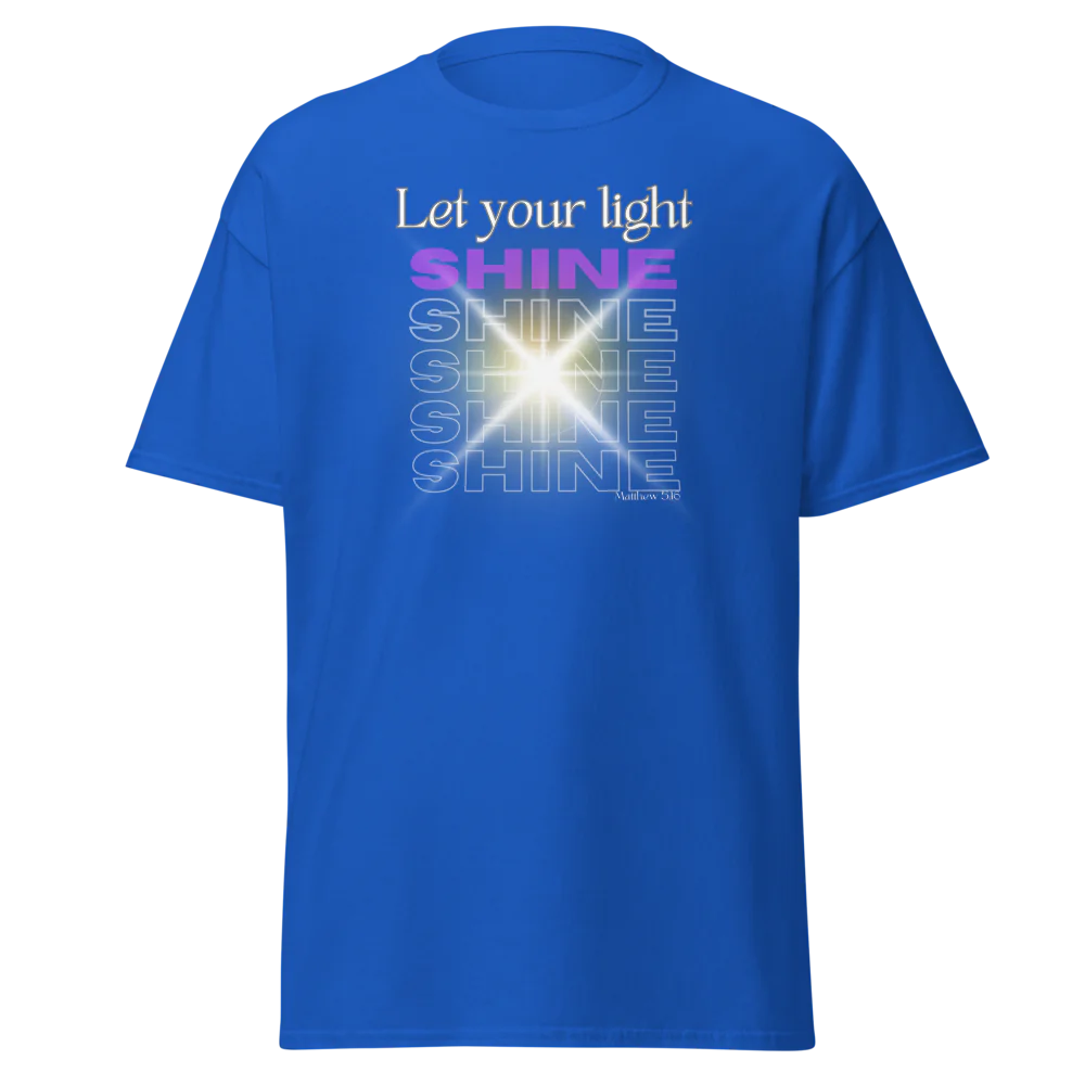 Tellon Unisex Classic Tee | Let your light