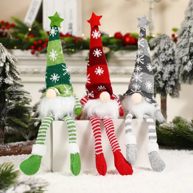 Glowing Gnome kerst poppetjes