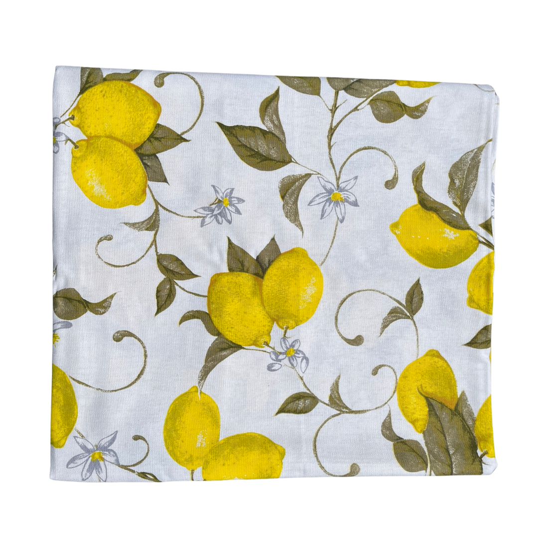 Nappe italienne Limoni 3 - coton - motif citrons