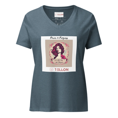 Tellon V-Neck T-Shirt | Power in Progress