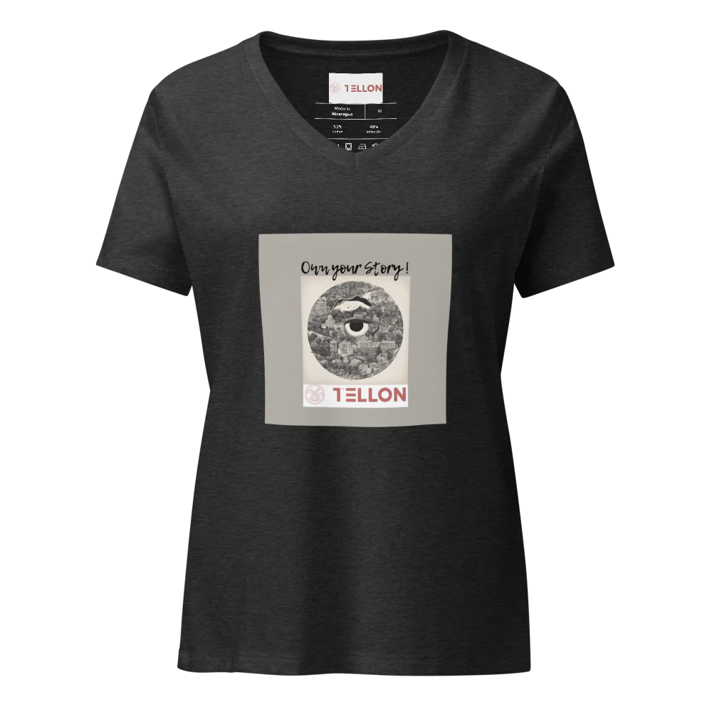 Tellon V-Neck T-Shirt | Own your Story