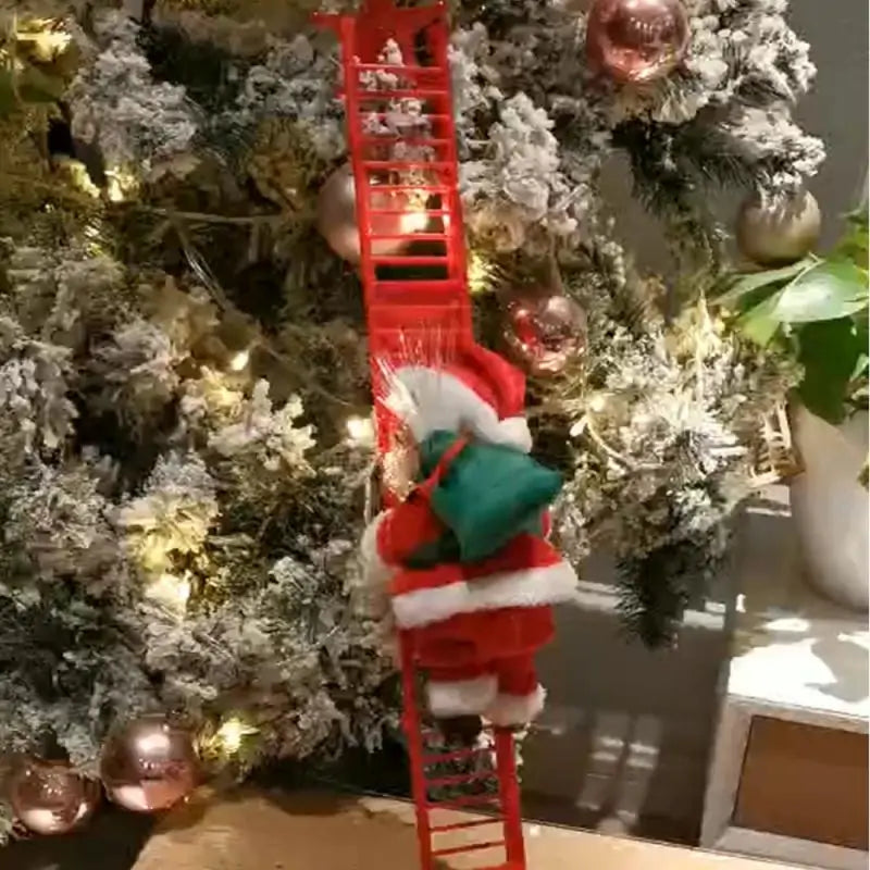 Klimmende Kerstman