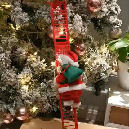 Klimmende Kerstman