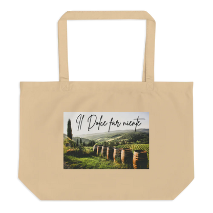 Biologisch katoenen shopper Il Dolce Far Niente 2