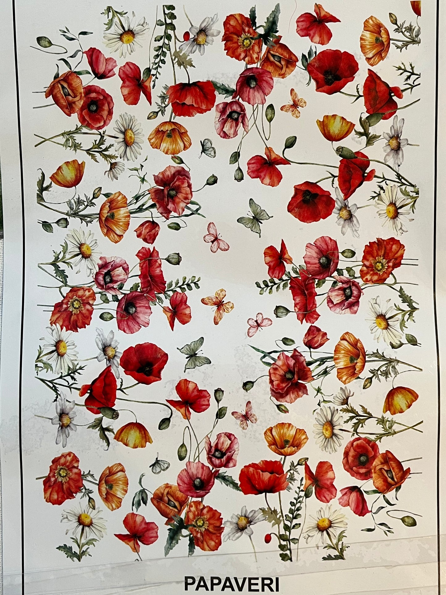 Tafelkleed - Papaveri