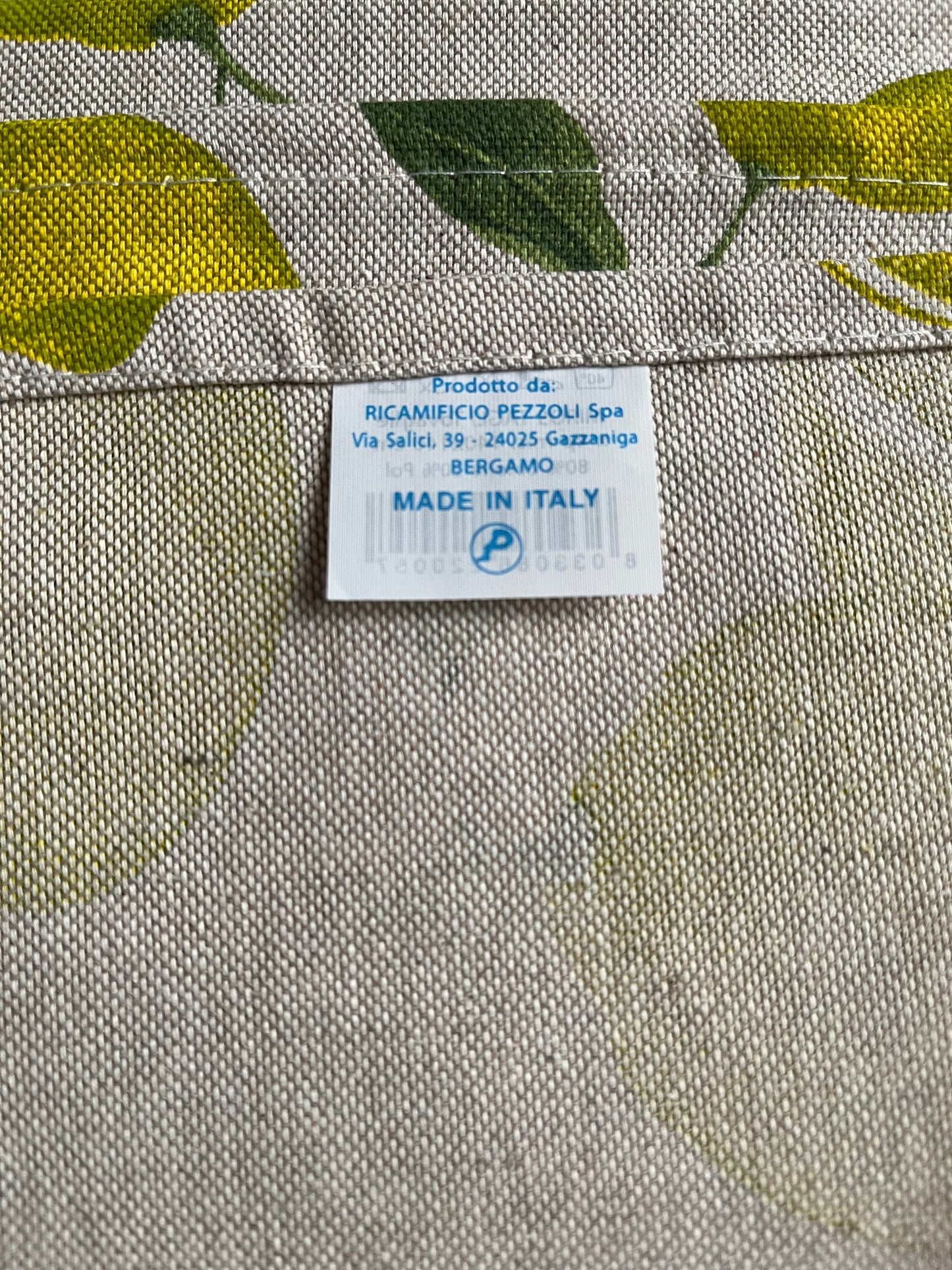 Tafelkleed - Limone e Olive vierkant