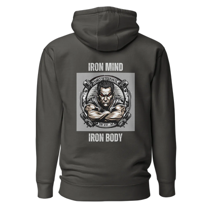 Tellon Unisex Premium Hoodie | Iron mind Iron Body