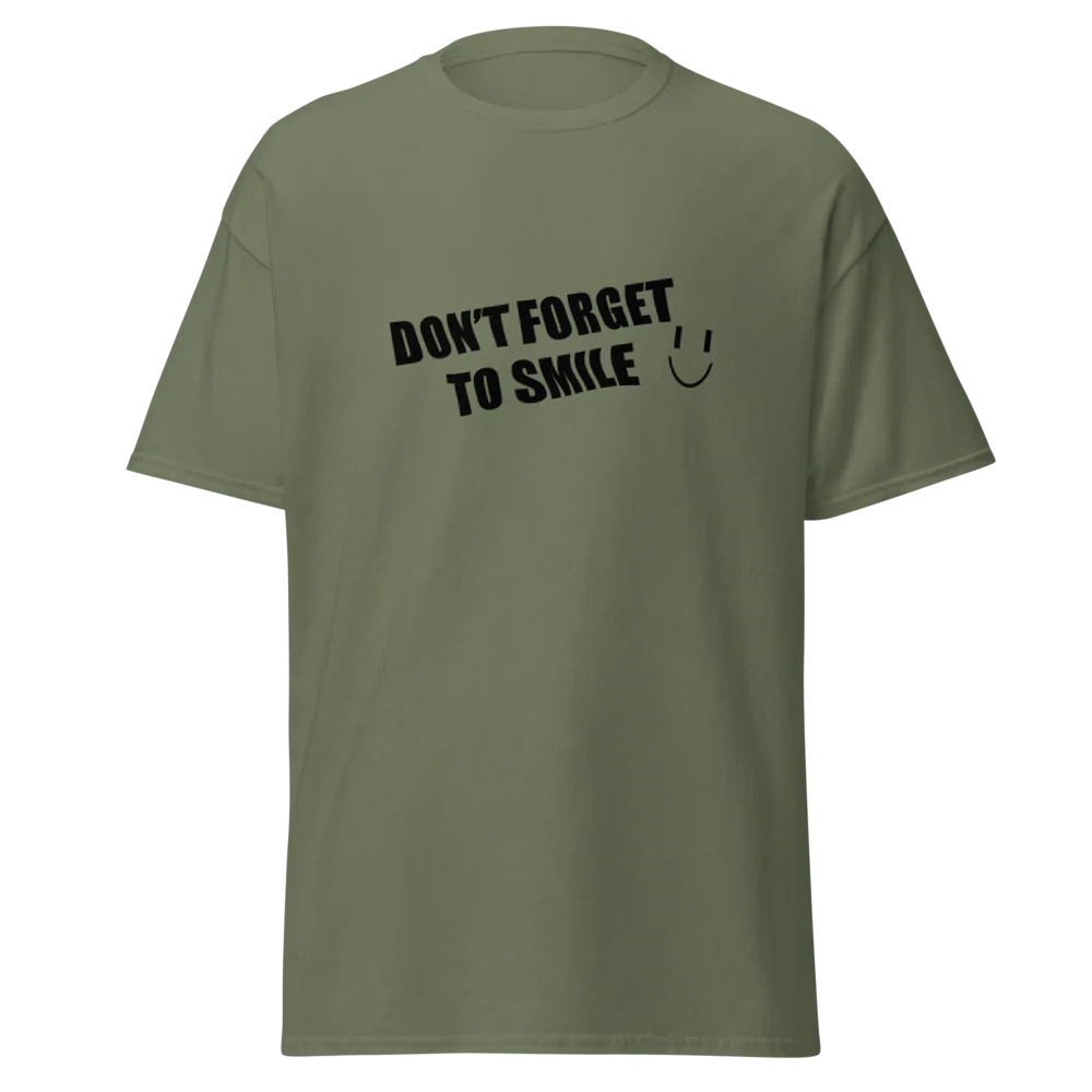 Tellon Unisex Classic Tee | Smile zwart