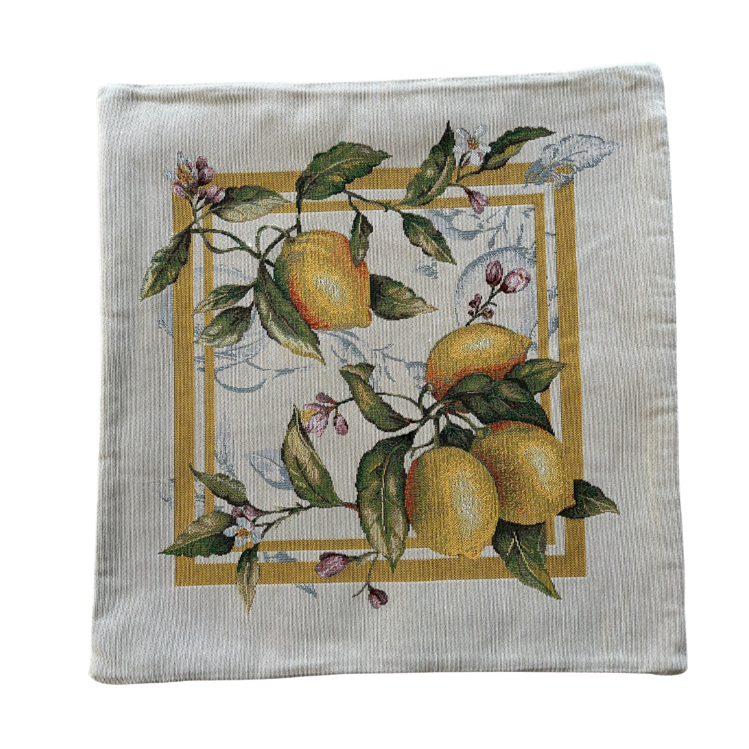 Gobelin kussenhoes limone