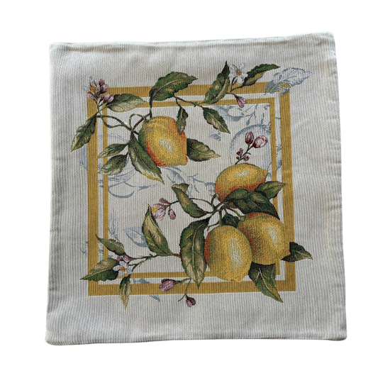Gobelin kussenhoes limone