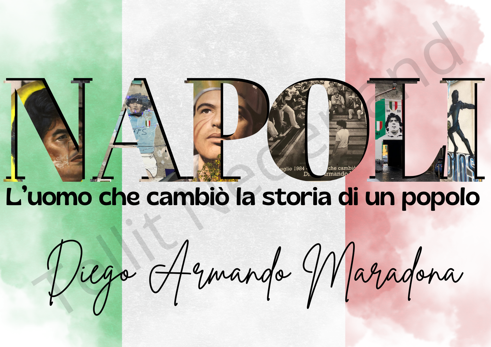 poster maradona napoli