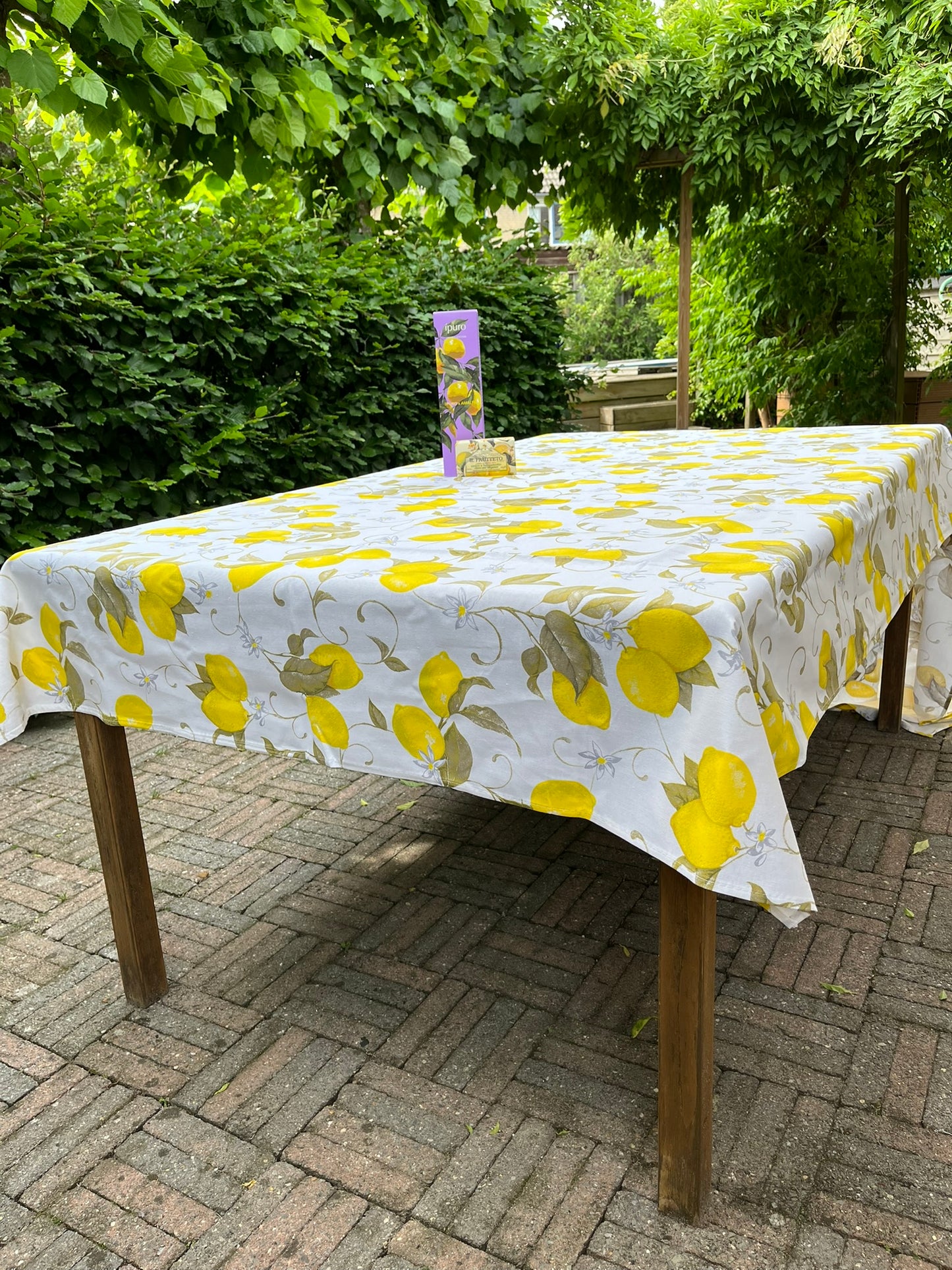 Nappe italienne Limoni 3 - coton - motif citrons