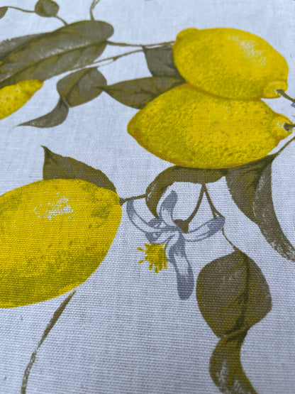 Nappe italienne Limoni 3 - coton - motif citrons