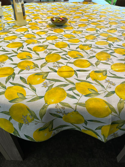 Tischdecke - Limoni Rotonda - Rund