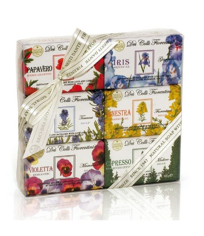 Nesti Dante Dei Colli Fiorentini Geschenkset Seife 6x150g