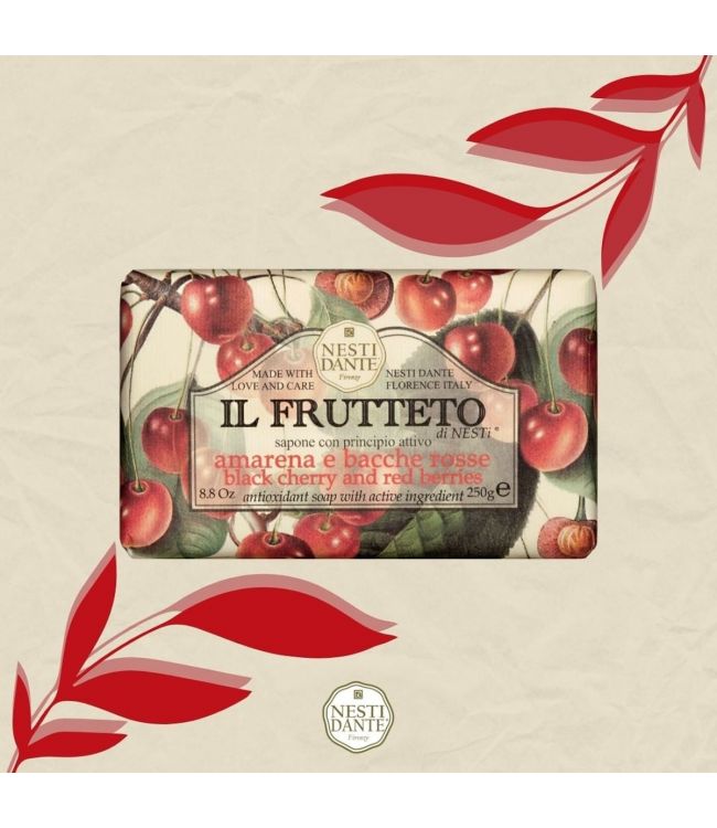 Nesti Dante Il Frutteto Black Cherry & Red Berries Zeep 250gr