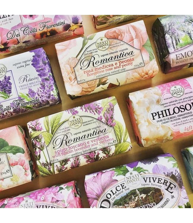 Nesti Dante Romantica Royal Lily & Narzisse Seife 250g
