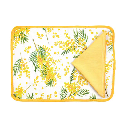 Set de table avec serviette Mimosa