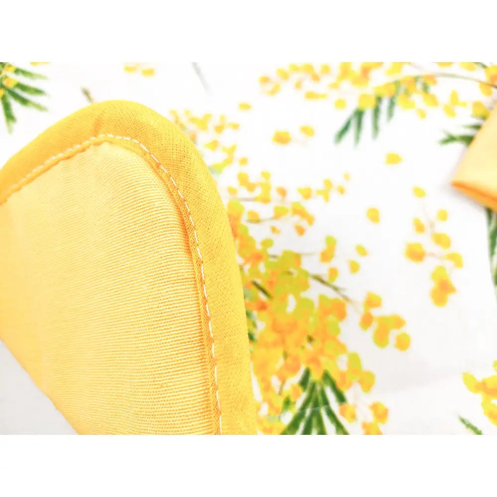 Set de table avec serviette Mimosa