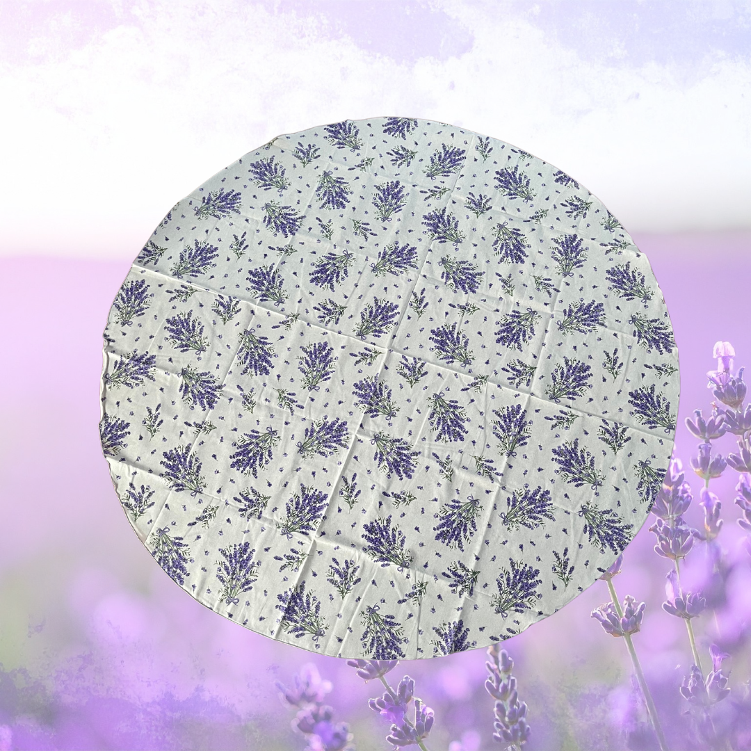 Nappe ronde lavande