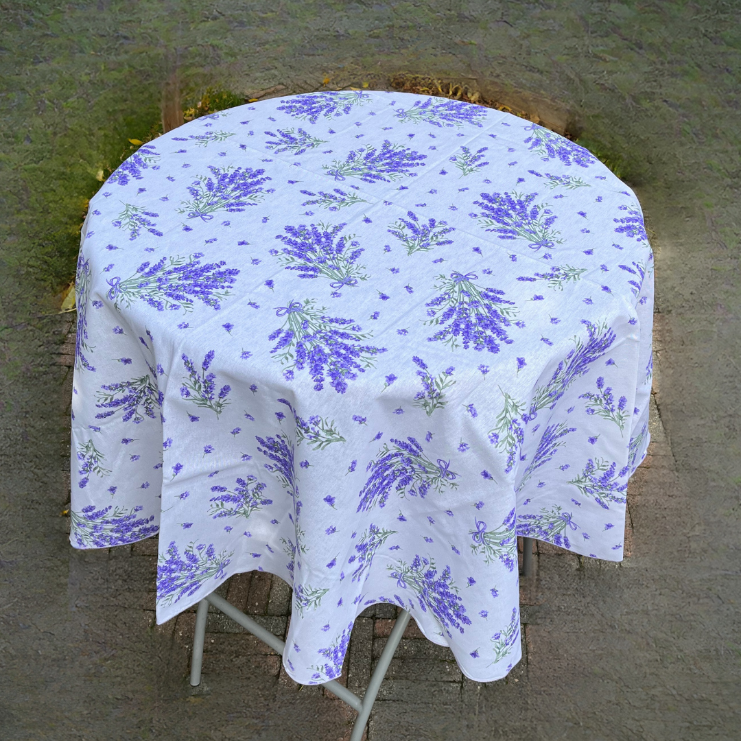 Nappe ronde lavande