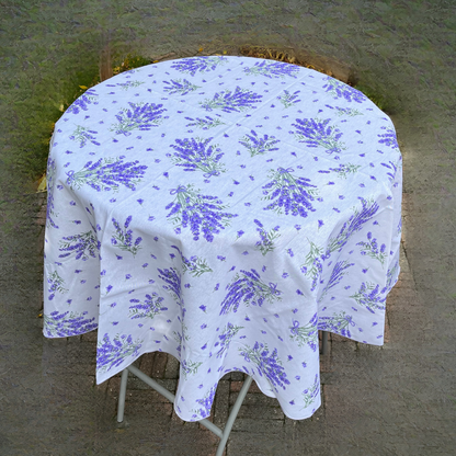 Nappe ronde lavande