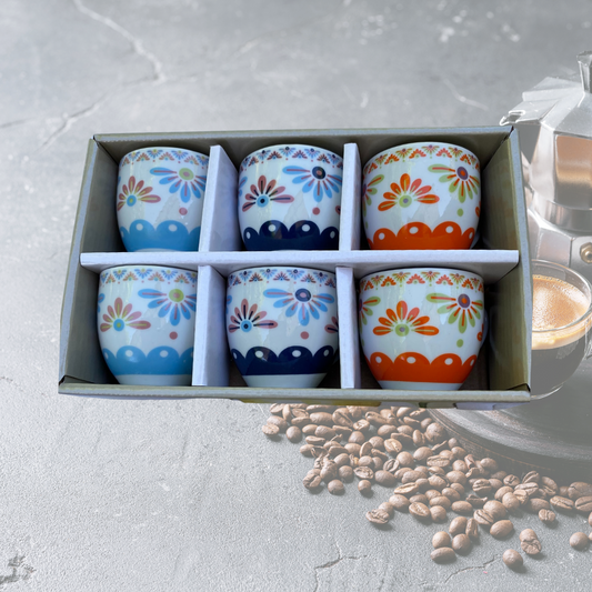 Espresso kopjes 6 stuks