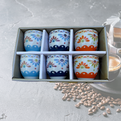 Tasses à expresso 6 pièces
