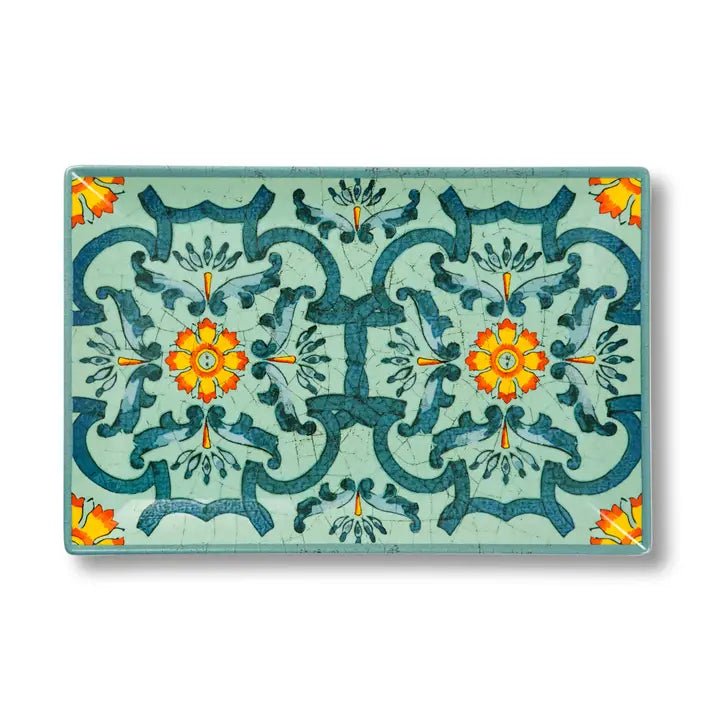 Piatto Trinacria Ceramica 30 x 20 cm - Serveerbord Keramiek