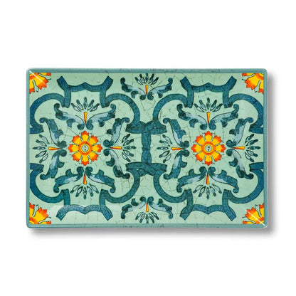 Piatto Trinacria Ceramica 30 x 20 cm - Serveerbord Keramiek