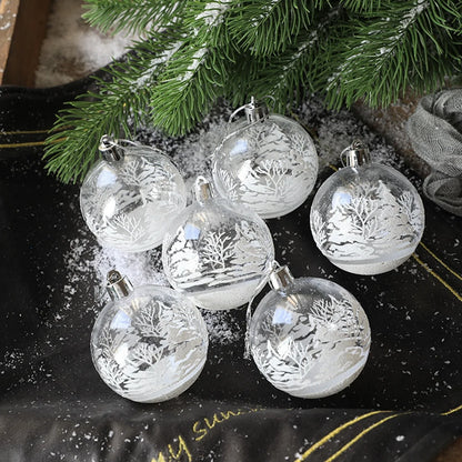 Boules de Noël transparentes