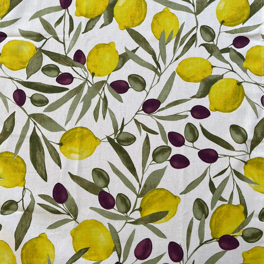 Theedoek Limoni e olive