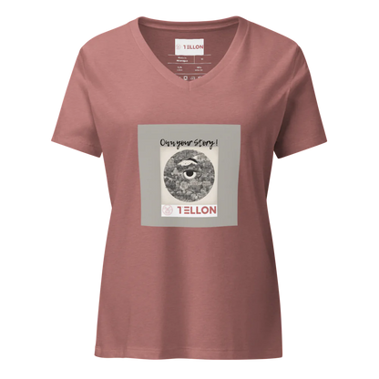 Tellon V-Neck T-Shirt | Own your Story