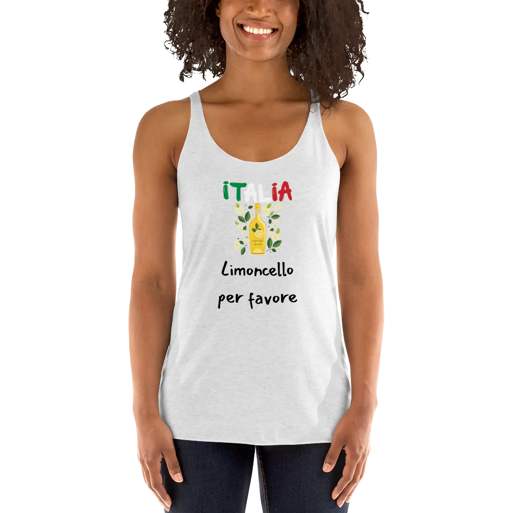 Tellon Racerback Tank Top | Limoncello