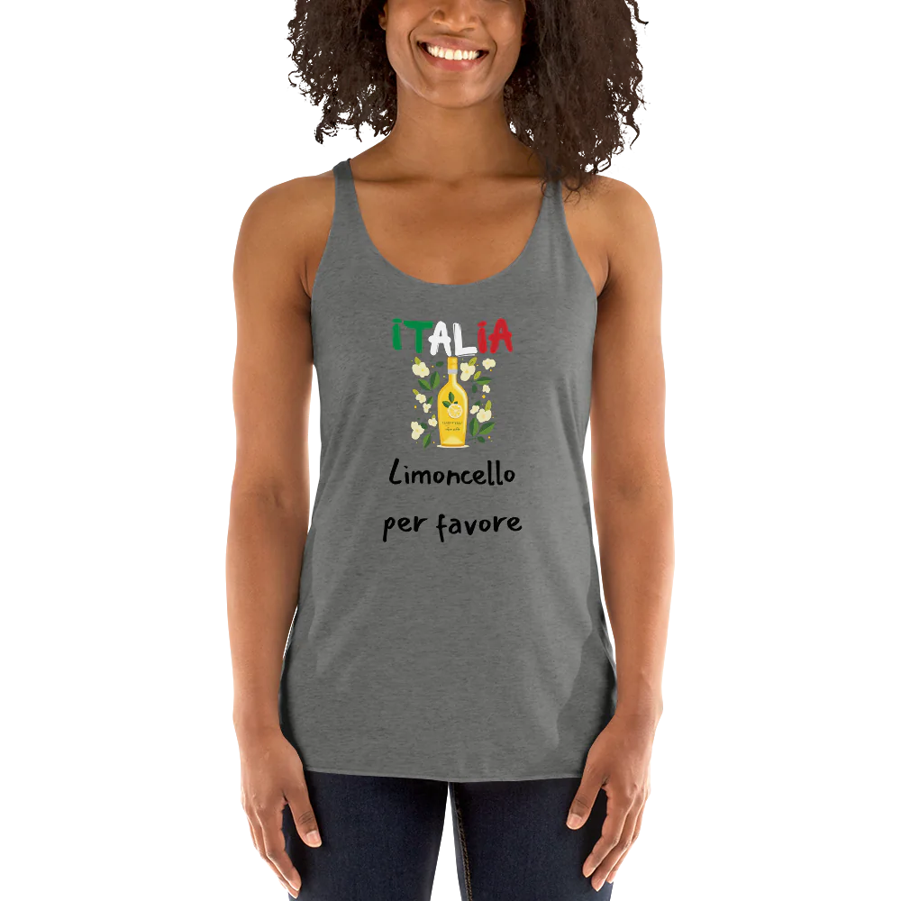 Tellon Racerback Tank Top | Limoncello